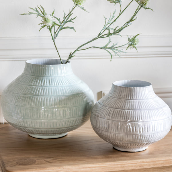 Laura Aqua Vase- Large