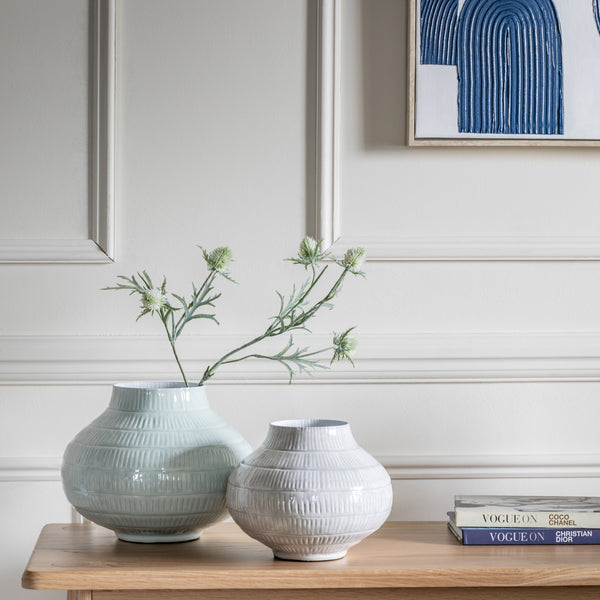 Laura Aqua Vase- Large