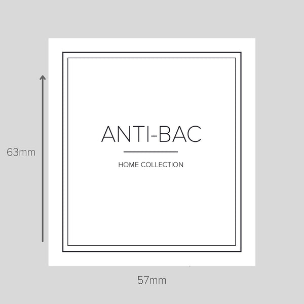 Square Waterproof White Cleaning Labels